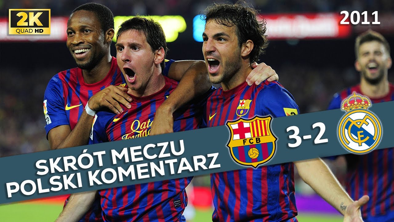 FC Barcelona - Real Madryt 3:2, Superpuchar Hiszpanii 2011, Polski Komentarz ᴴᴰ