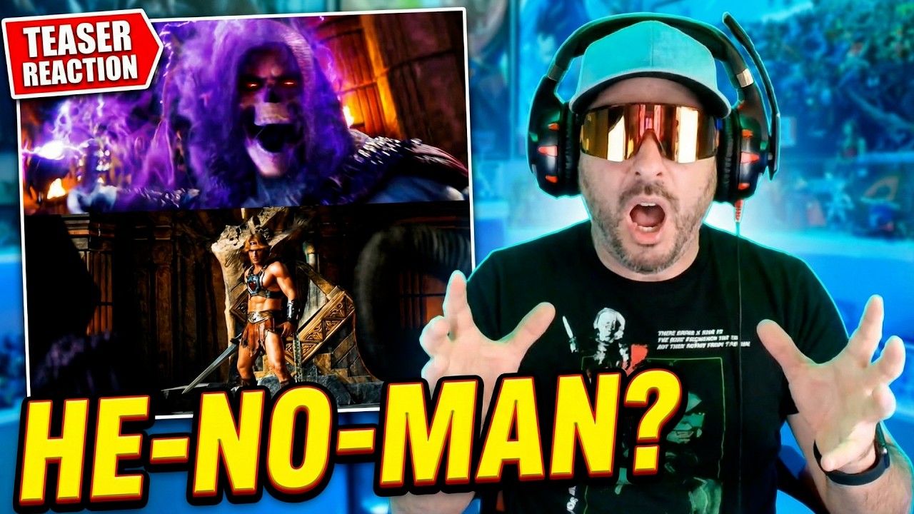 MASTERS OF THE UNIVERSE Teaser REACTION 😱 HE-MAN OR SAME-MAN?