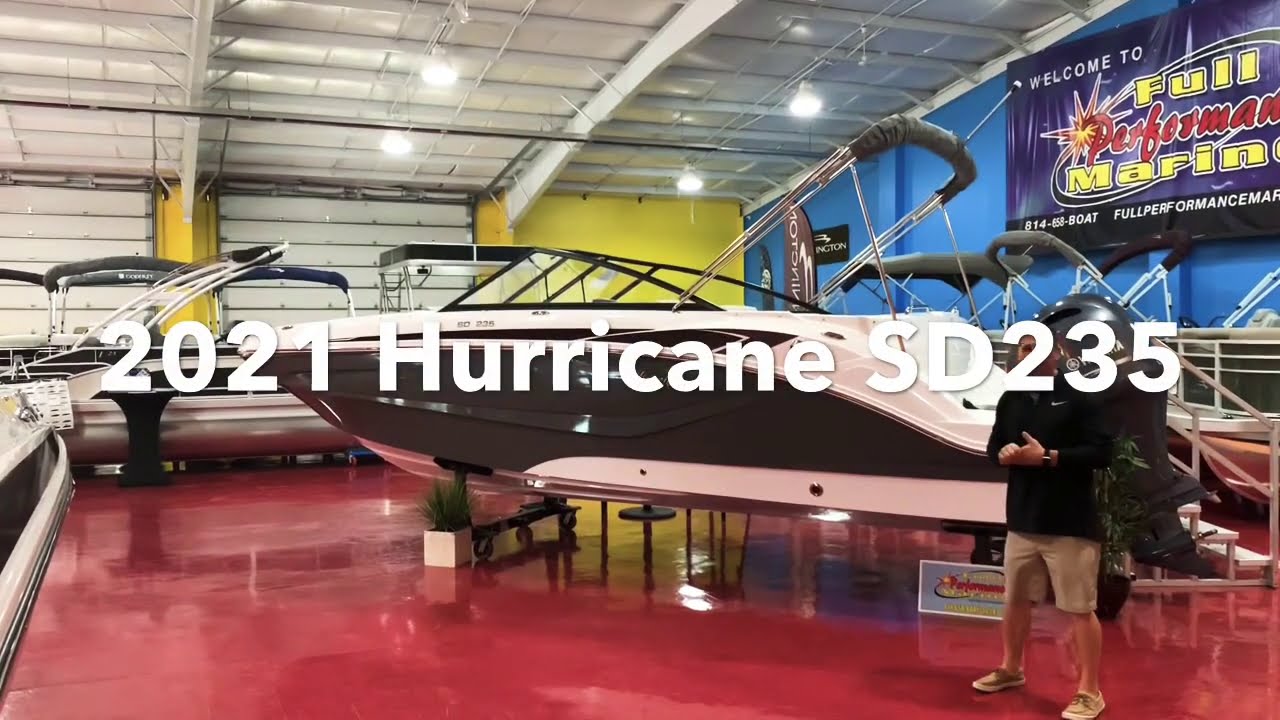 2021 Hurricane SunDeck 235 Walkthrough @ FPM Showroom