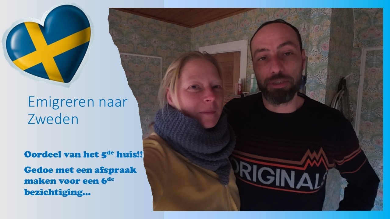 Vlog 23 - Emigreren naar Zweden, Oordeel huis 5!?! Gedoe met nieuwe afspraak ...