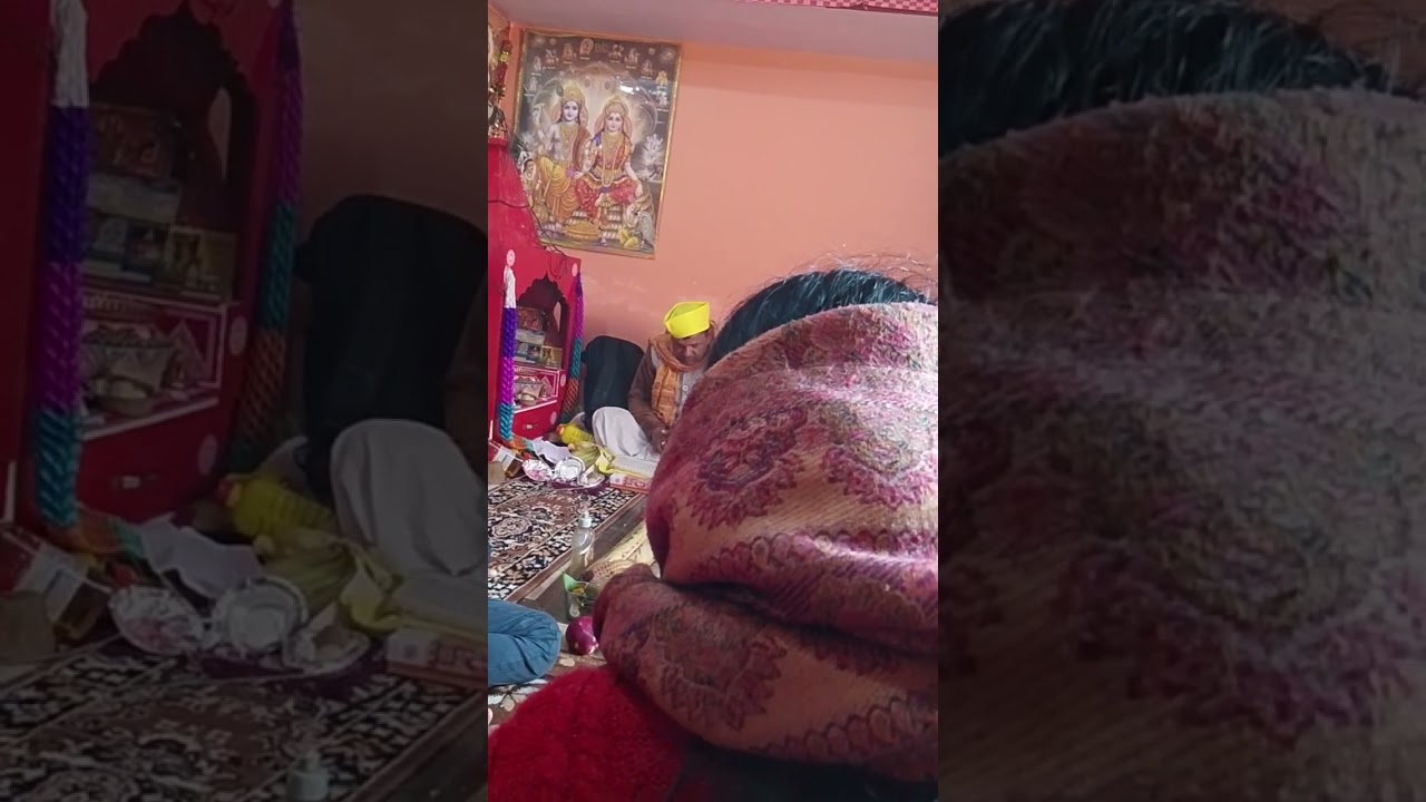 सुन्दर संस्कृति मात्र पूजा का सुन्दर पहाड़ी संस्कृति पूरा देखें जरूर 🙏🙏🌷🌷