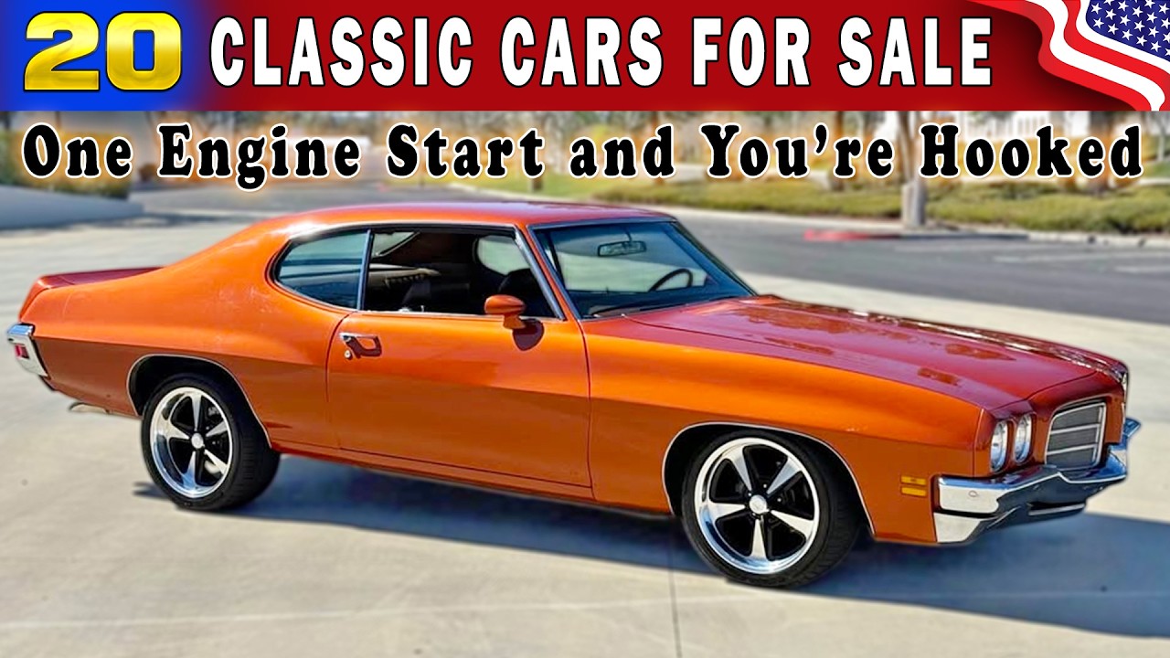 Hidden Garage Finds!! 20 Cheap Classic Cars for Sale!
