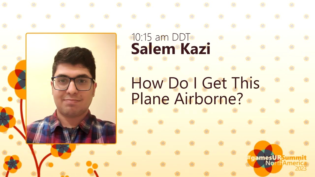 How Do I Get This Plane Airborne - Salem Kazi