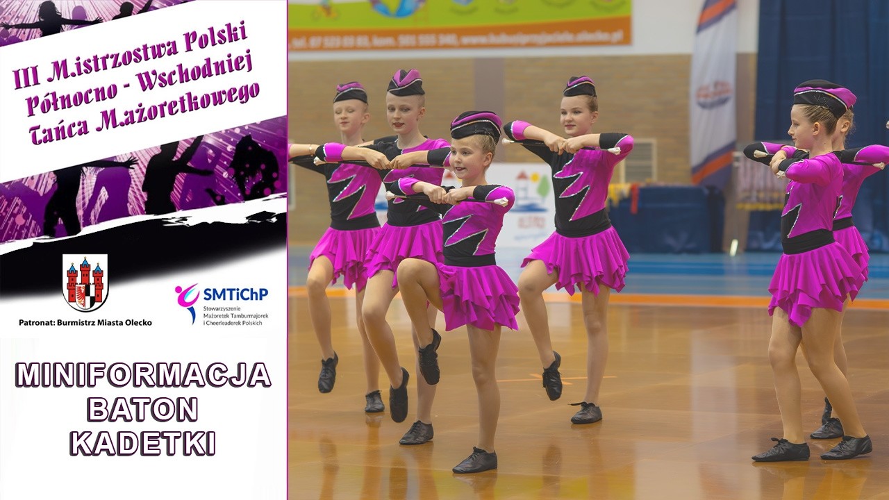 MINIFORMACJA BATON KADETKI - STARS KADETKI - WASILK&Oacute;W - SMTiChP / Olecko 2024 | PL - OL073