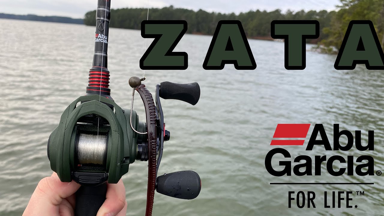 My *NEW* Abu Garcia ZATA Reel (BIG BASS CAUGHT)
