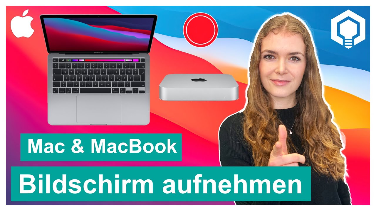 Mac Bildschirm aufnehmen 💻 MacBook Bildschirmaufnahme