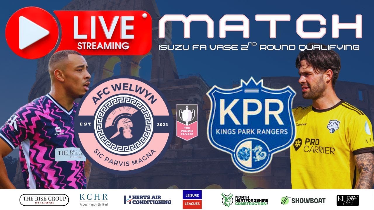 AFC Welwyn Vs Kings Park Rangers | FA Vase