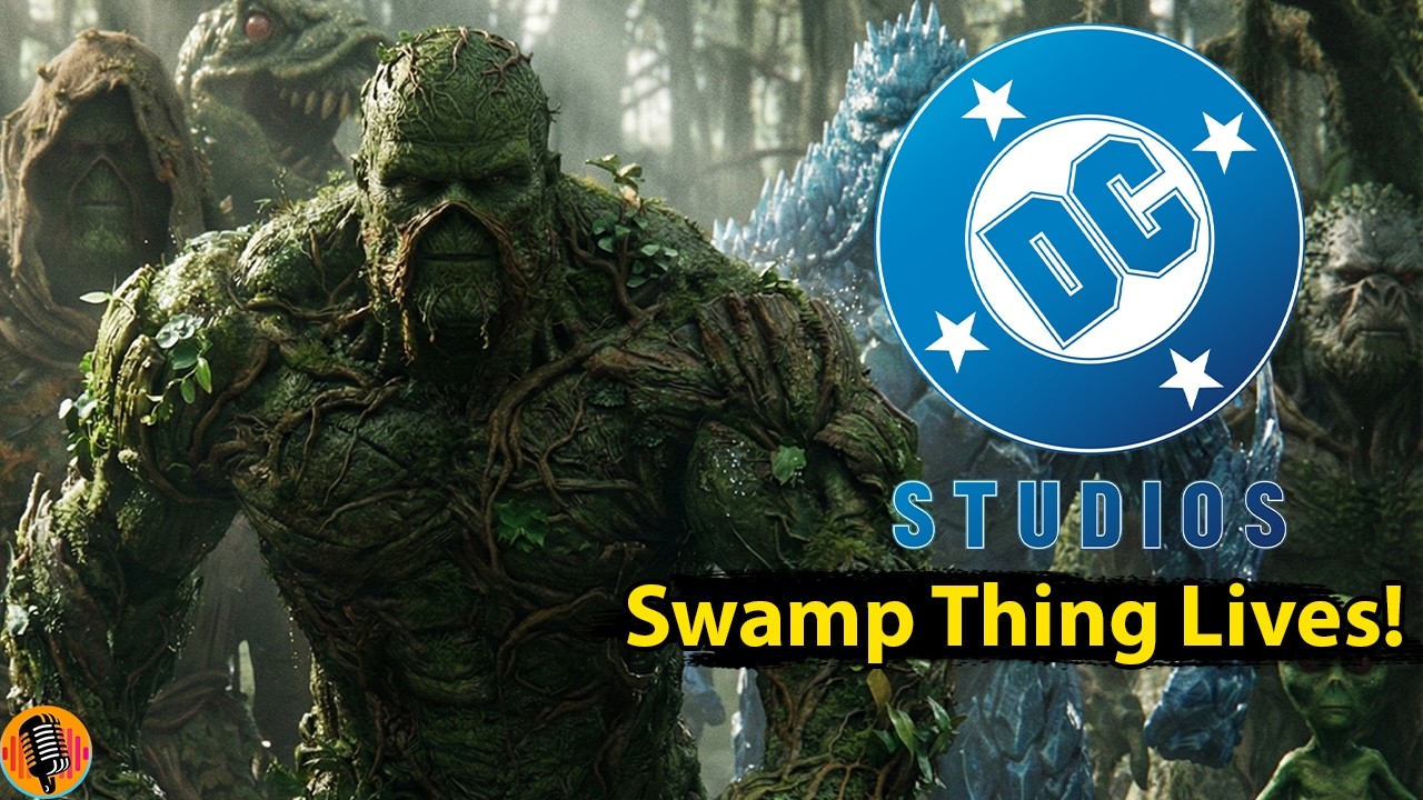 Болотная тварь от DC Studios ОЖИВЛА!