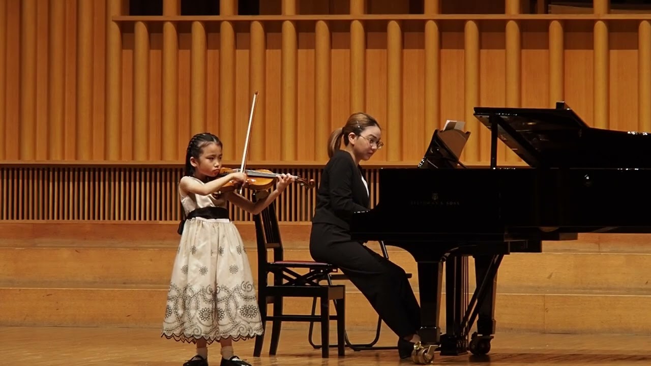 第35回（2025年度）日本クラシック音楽コンクール　全国大会　小学低学年：クライスラー／シチリアーノとリゴードン
