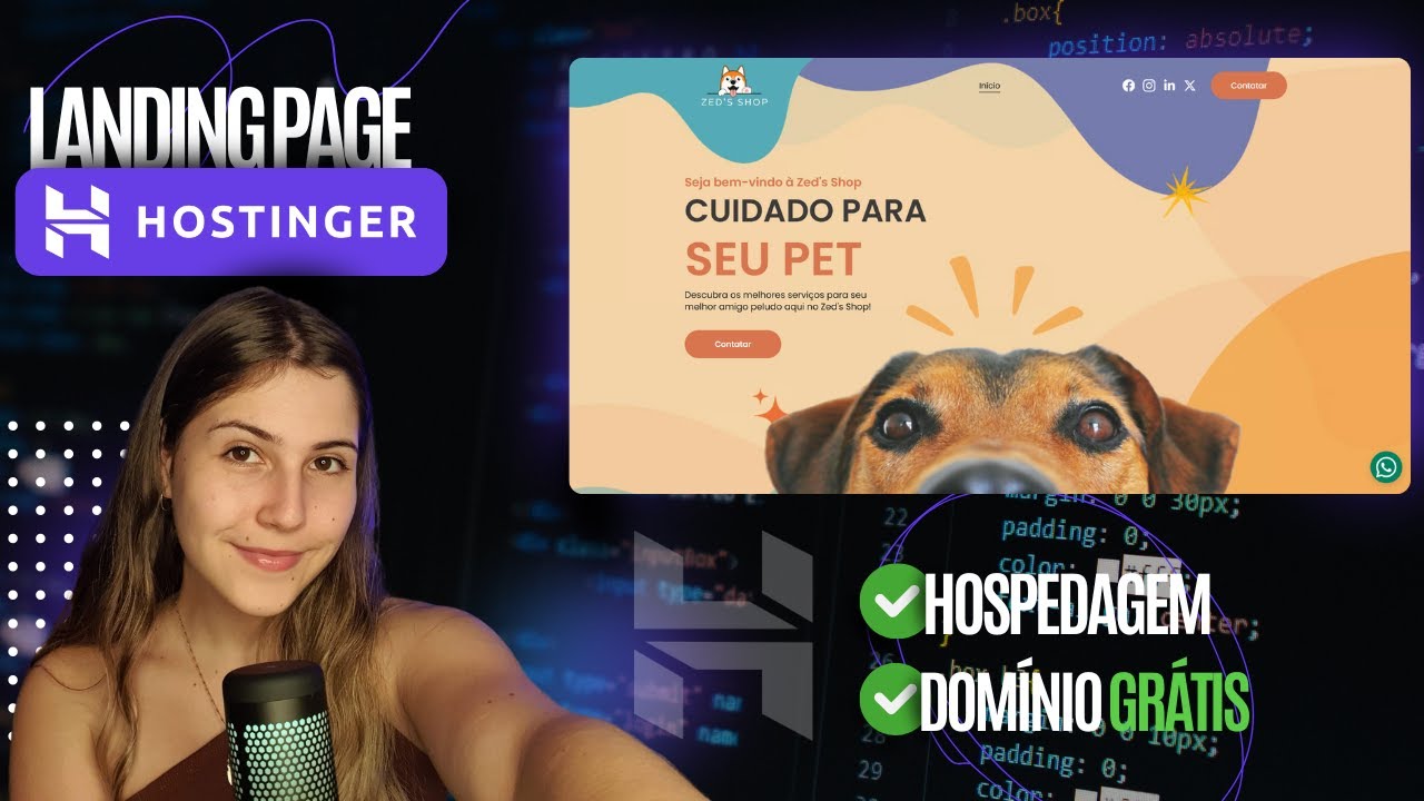 Vale a pena criar uma landing page com IA? (Testei a ferramenta da Hostinger)