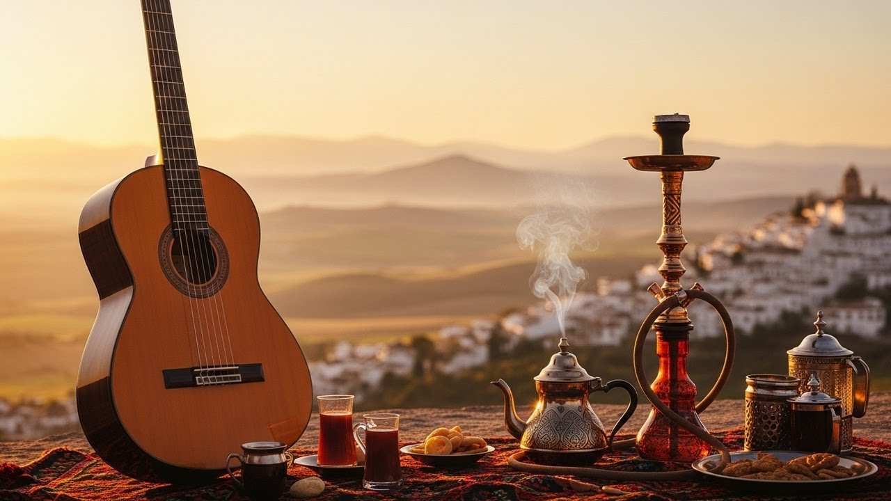 Spanish Guitar & Oud - Beautiful Flamenco Rumba Instrumental With A Soft And Calm Presence