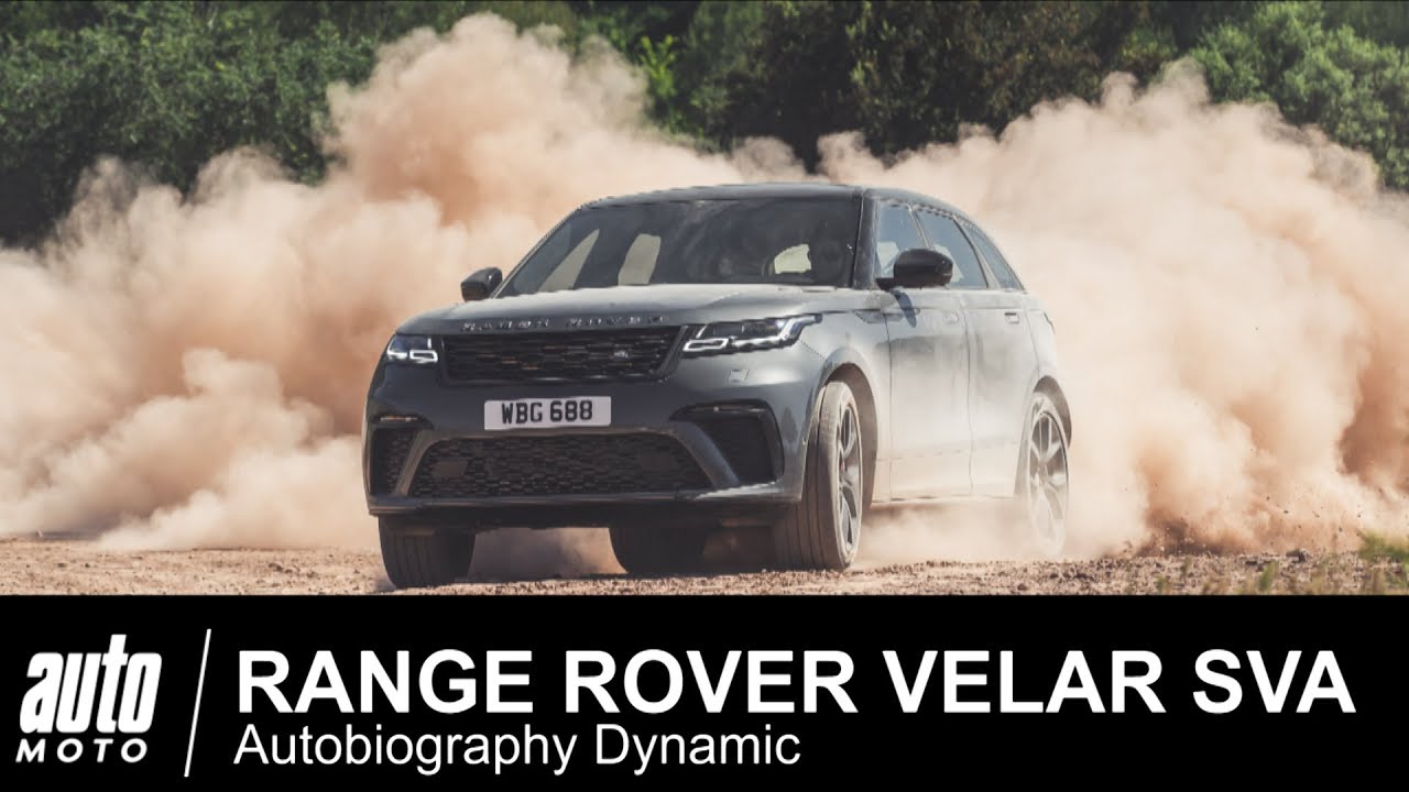 Range Rover VELAR SVA V8 550 ch ESSAI POV Auto-Moto.com