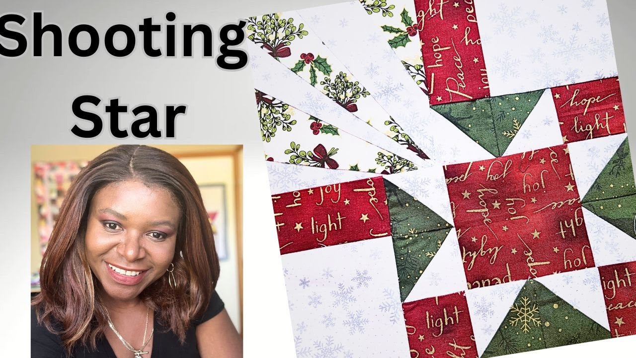 CREATE Your Own STUNNING Falling Star Quilt Block!