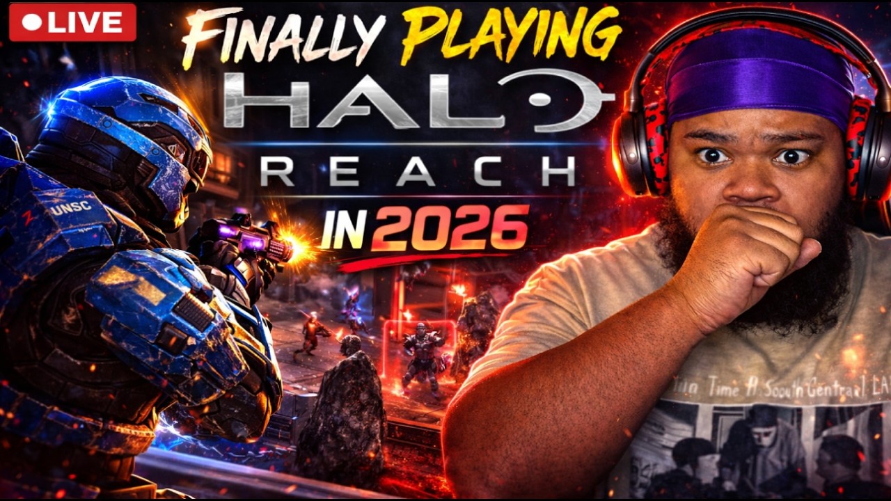 🔴 Live | Finally Playing My First Halo Game And Its Halo Reach In 2026 #shorts