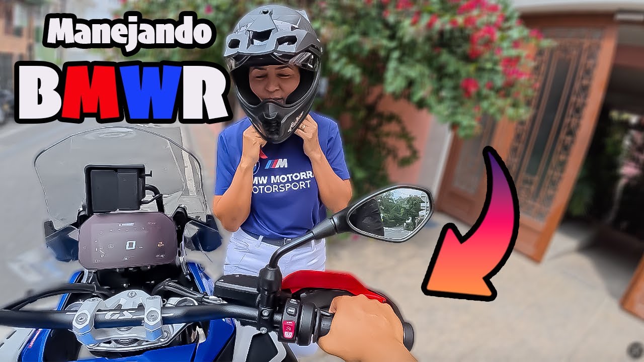 Andrea Me presta la BMWr1300 el Tanque de Viajero🔥