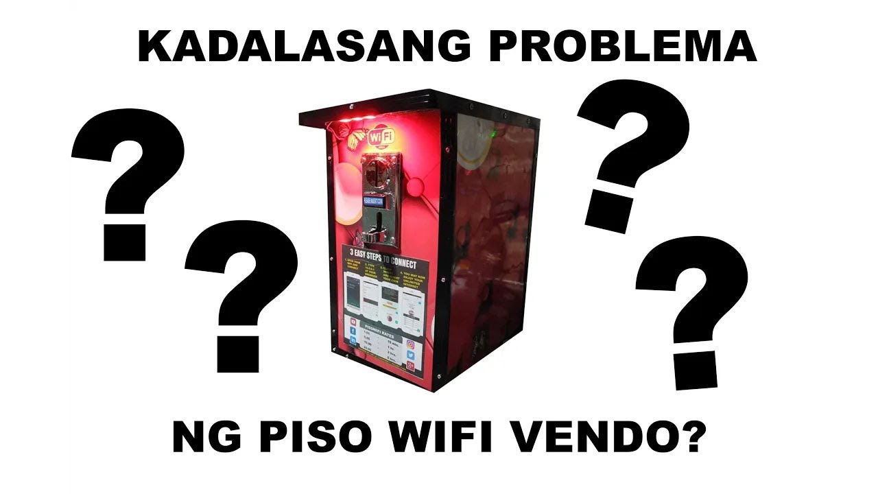 KADALASANG PROBLEMA NG PISOWIFI VENDO | HAY LE COMWORKS V.2