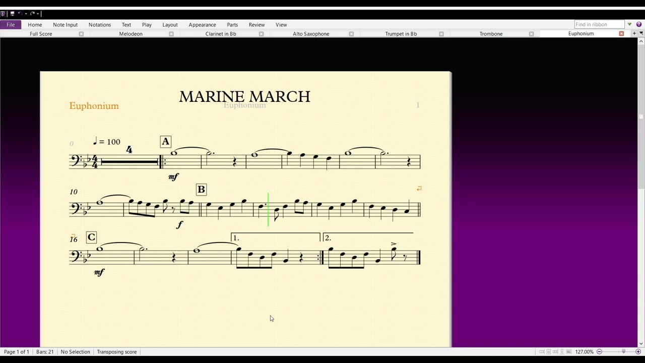 Euphonium Marine March