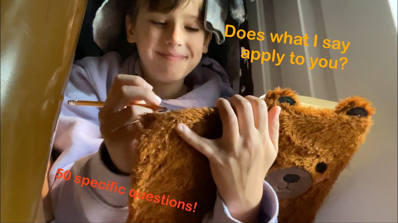 If what I say applies to you, you may stop watching! Over 50 questions!