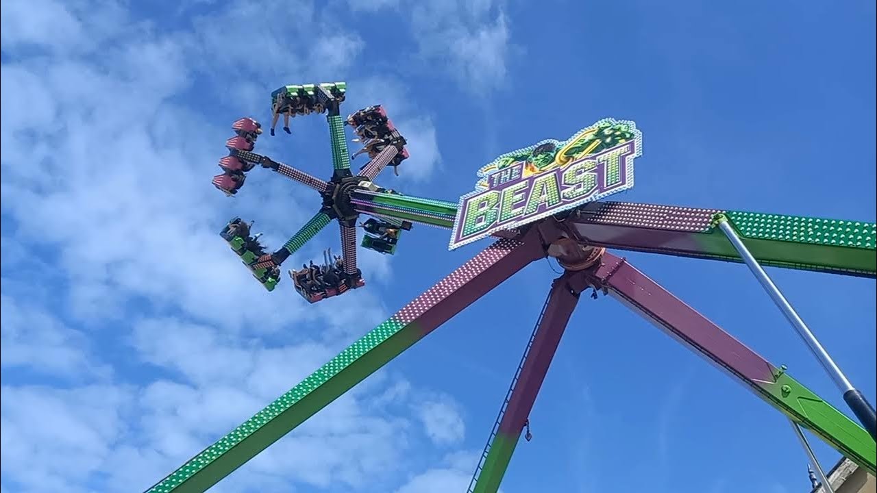 Beast- (Owen Curry) offride 2 Curry's Fun Park Portrush July 2022 [Amazing cycle]