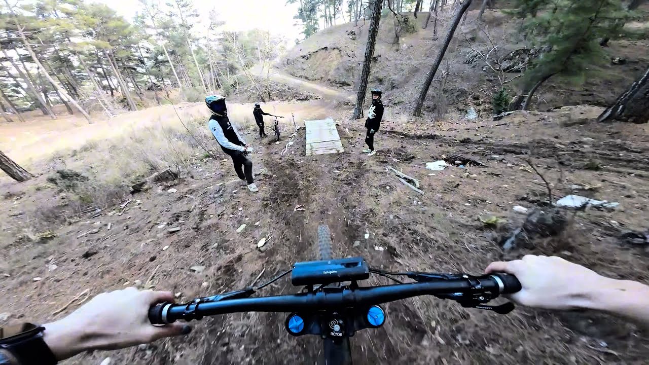 Group ride in our local trail (Çağlarca)