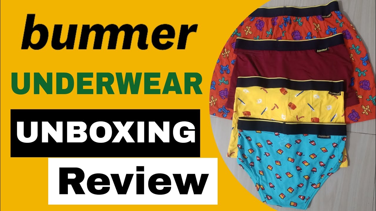 Bummer Underwear Unboxing and Review | Bummer Trunks Review | Men's Trunks Review | Mens Brief Unbox
