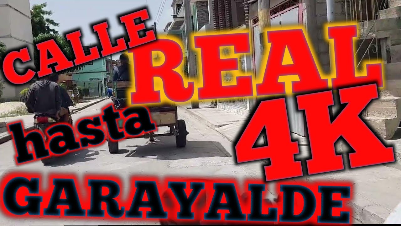 Holguín - Cuba 🇨🇺 en 4k Desde la calle REAL reparto pueblo nuevo hasta el mercado GARAYALDE