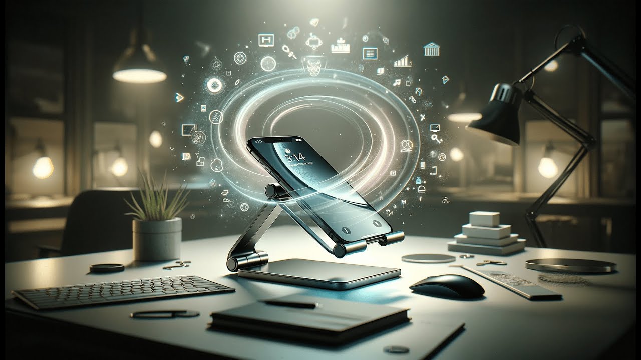 🔄 MUXQMOR 360&deg; Rotatable Metal Desk Stand Set with Foldable & Portable Phone Stand Review 🔄