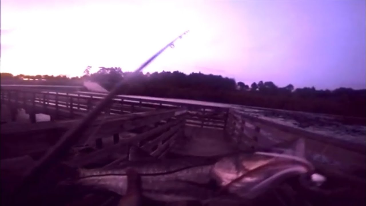 Sunset Snook on the Gulfstream Flairhawk Jig