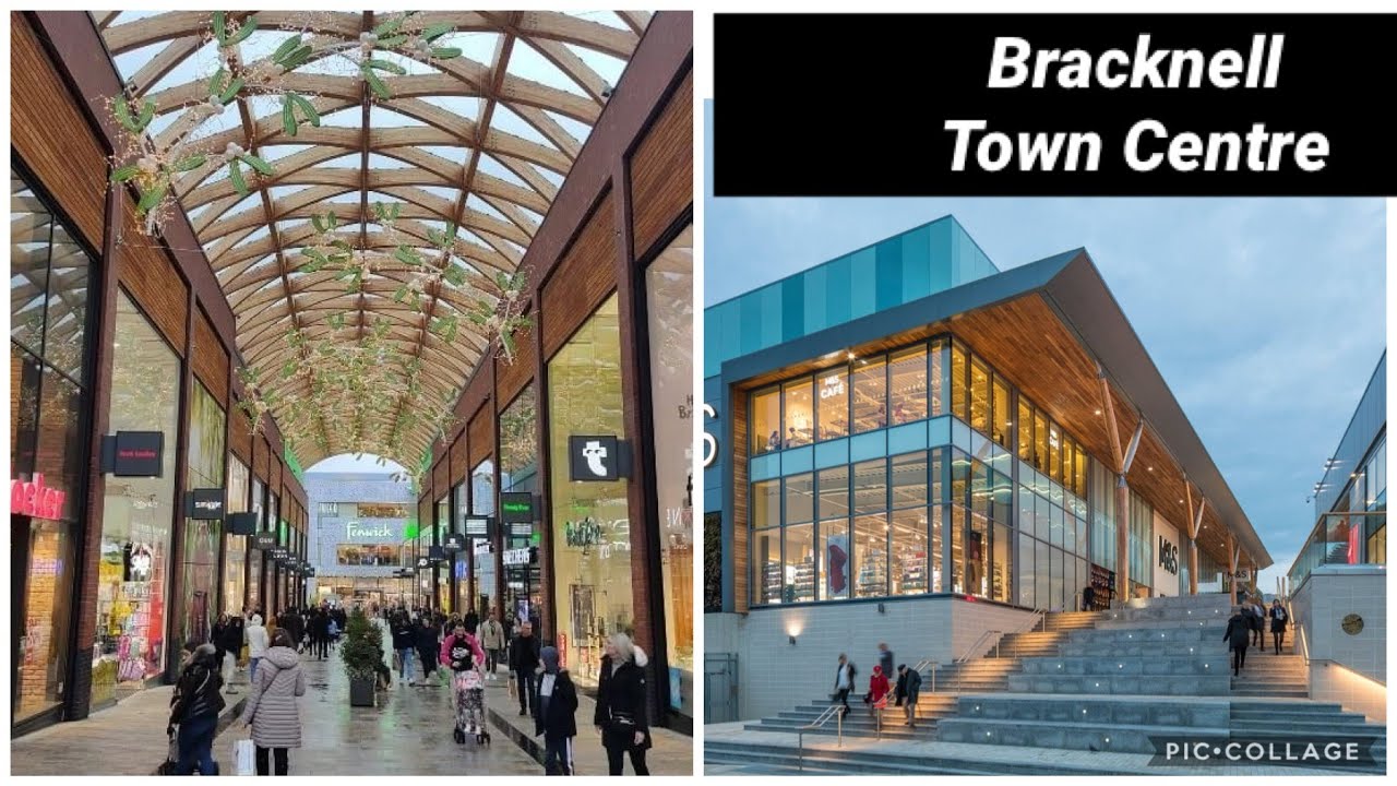 Bracknell Town Centre | Lexicon Shopping Centre England - December 2023 | #walk