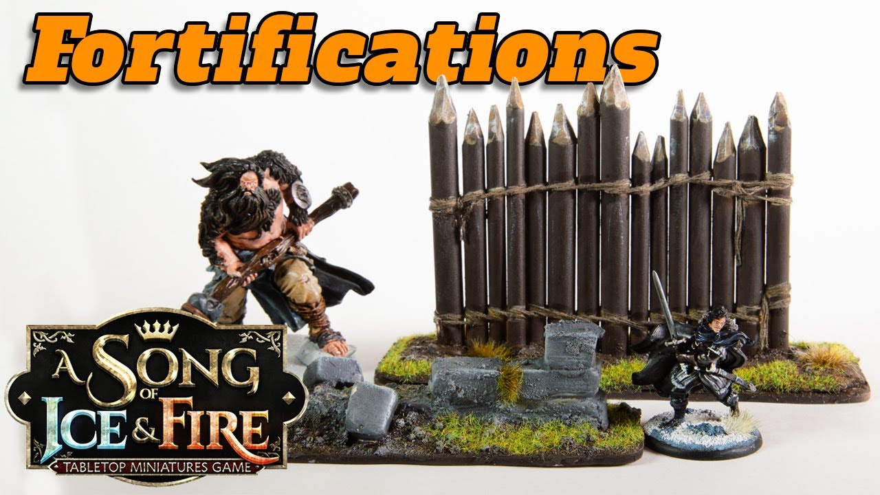 Easy Fences and Walls | A Song of Ice and Fire Miniatures Game Terrain Set Part 2