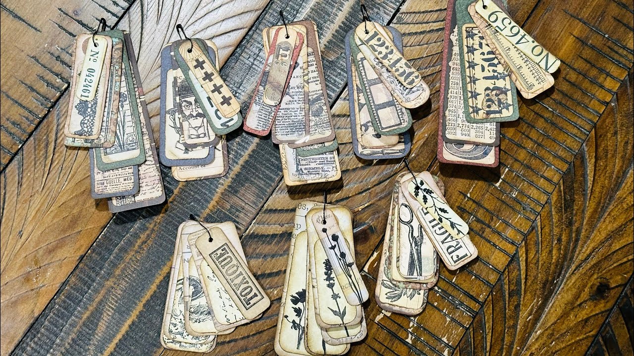 Craft With Me — Наборы штампованных этикеток — Scrap Busters