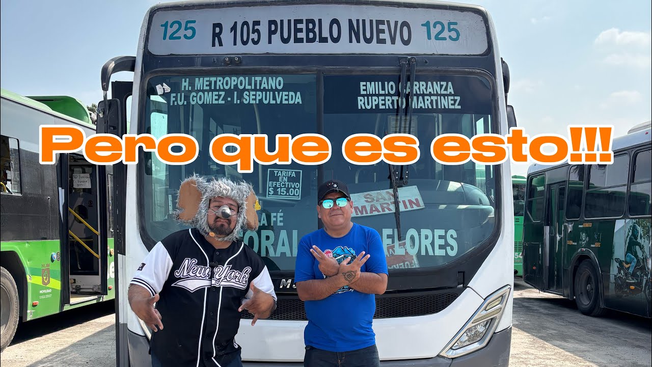 Ruta 105 Apodaca, malos operadores? O buenos operadores 