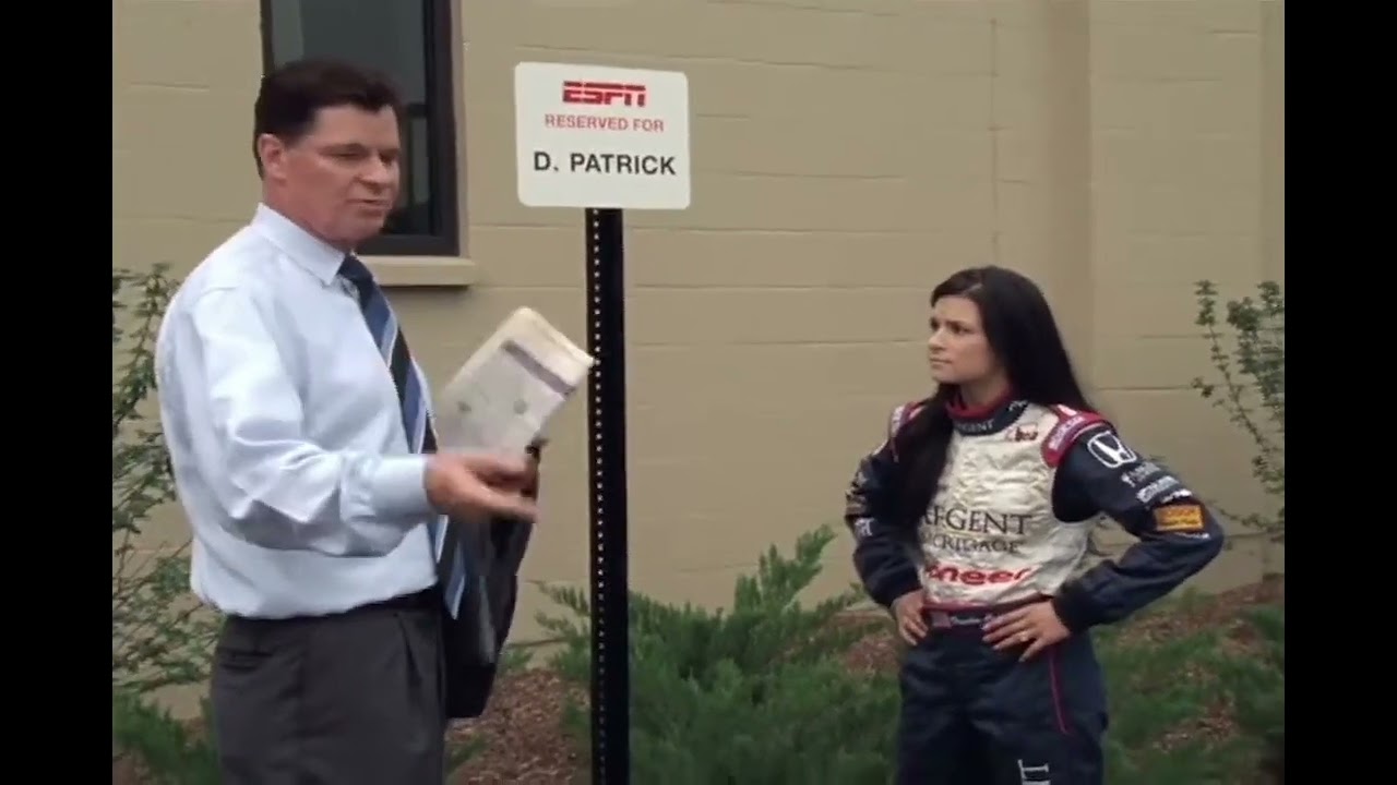 Danica Patrick and Dan Patrick - This Is SportsCenter ESPN commercial - 2005