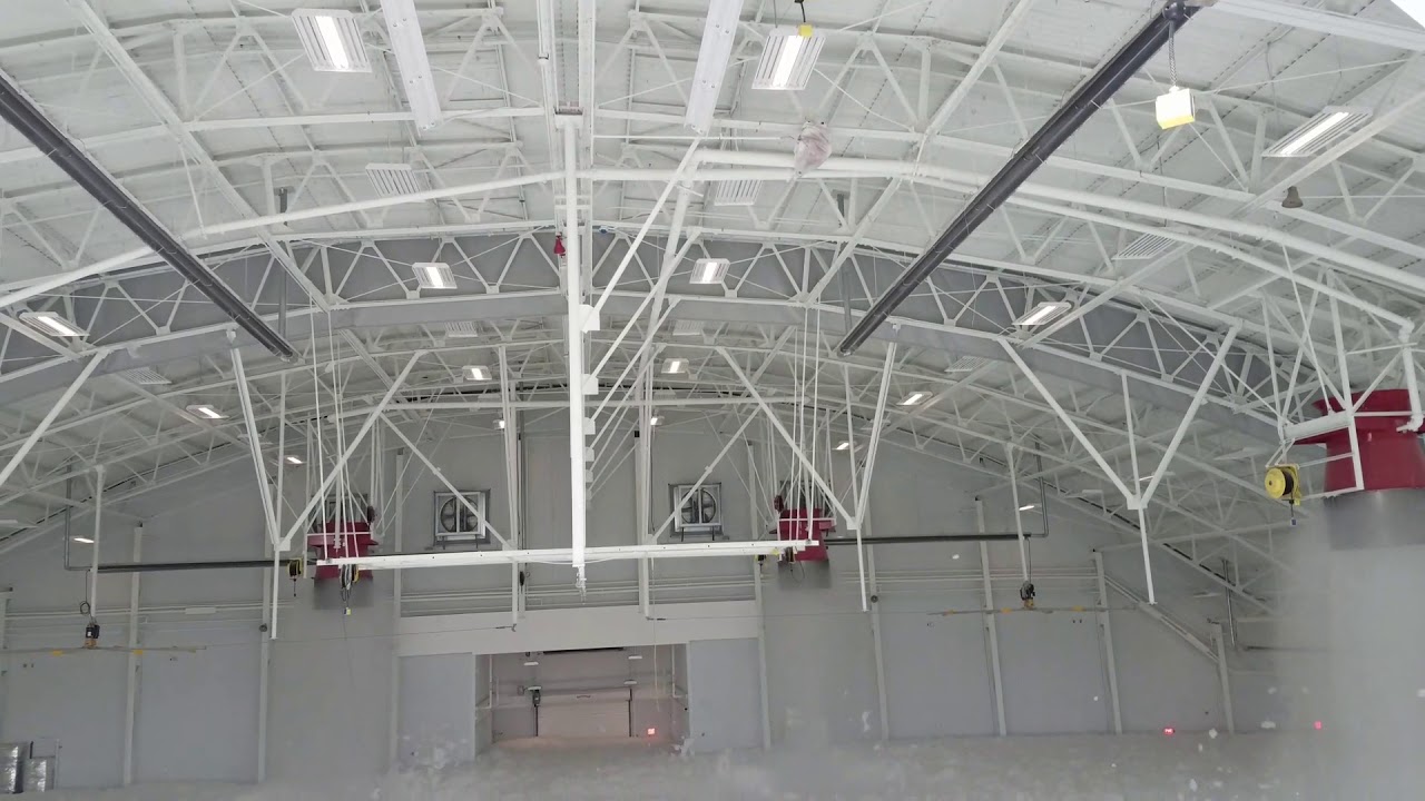 Foam test air hanger