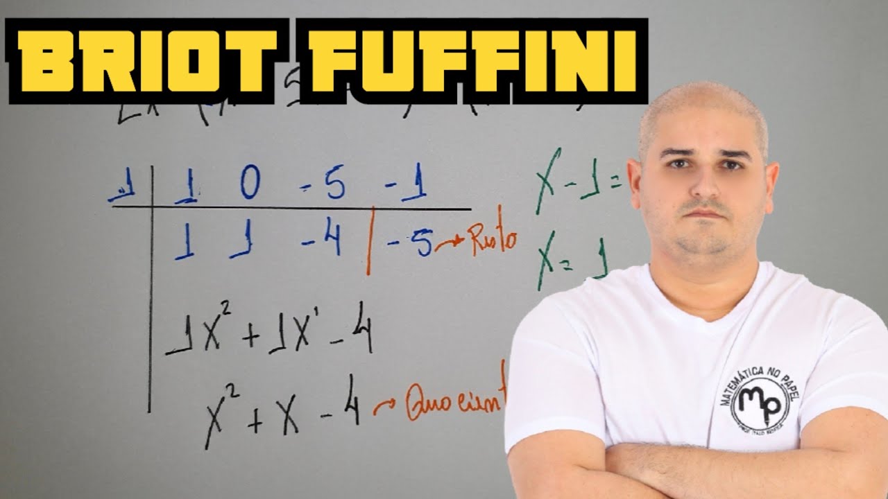 Briot Ruffini - Divisão de polinômios