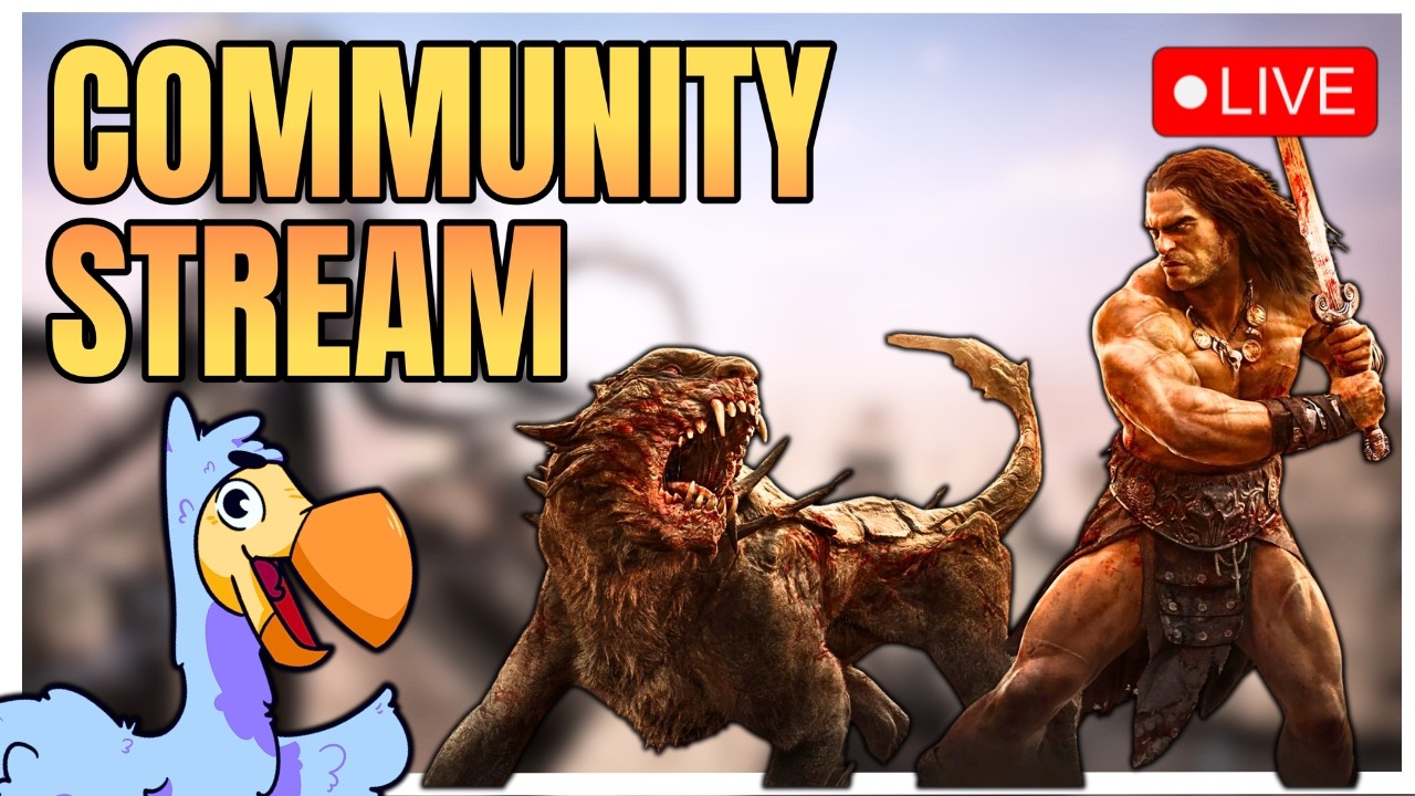 Community Server! Can you beat me ? | Conan Exiles