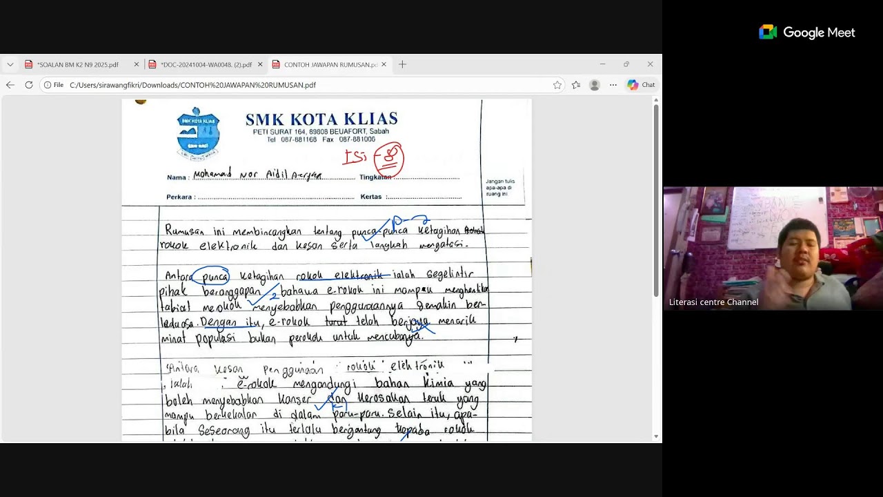 KELAS SPM 2026 BM SIRI 1