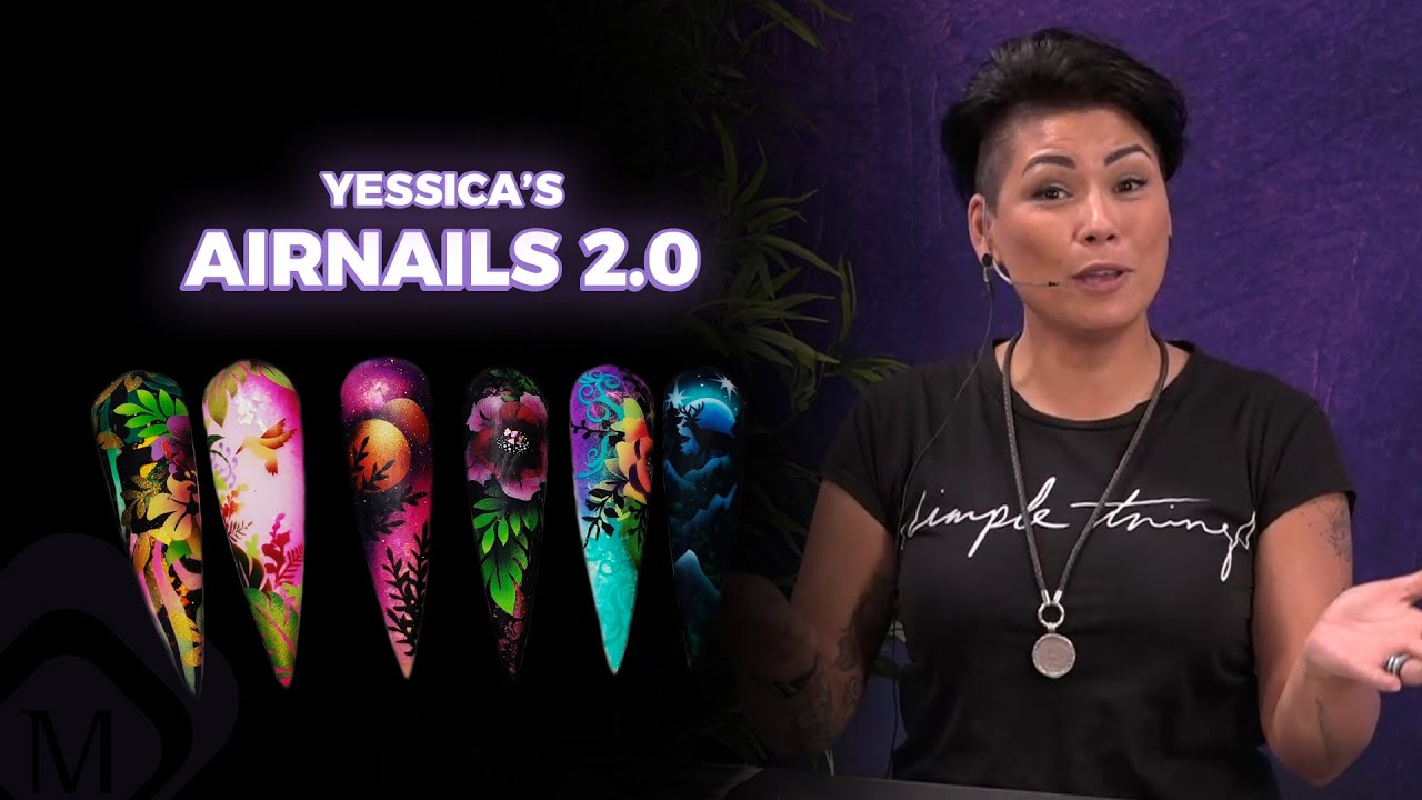 Prachtige AirNails 2.0 designs door Yessica! - Magnetic Online e-Workshop (13 juli 2020)