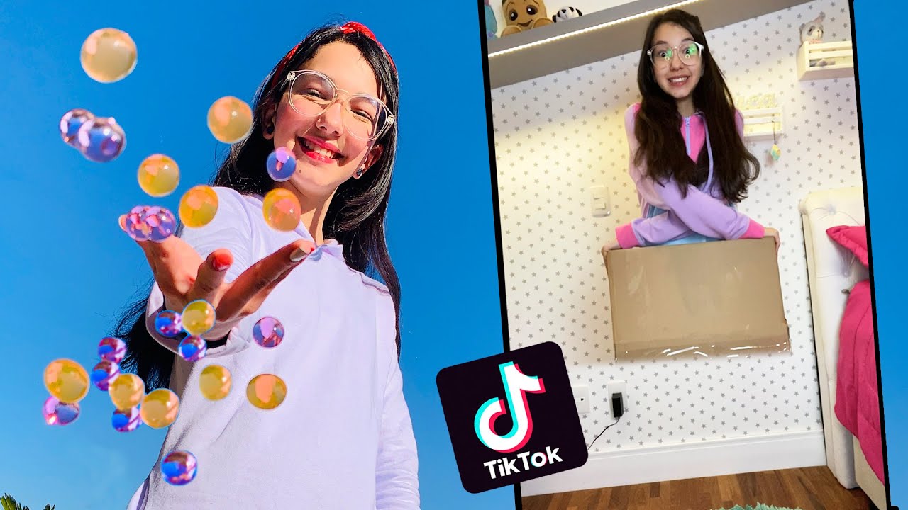 TESTANDO TRUQUES DO TIK TOK !! LIFE HACKS VIRAIS | Luluca