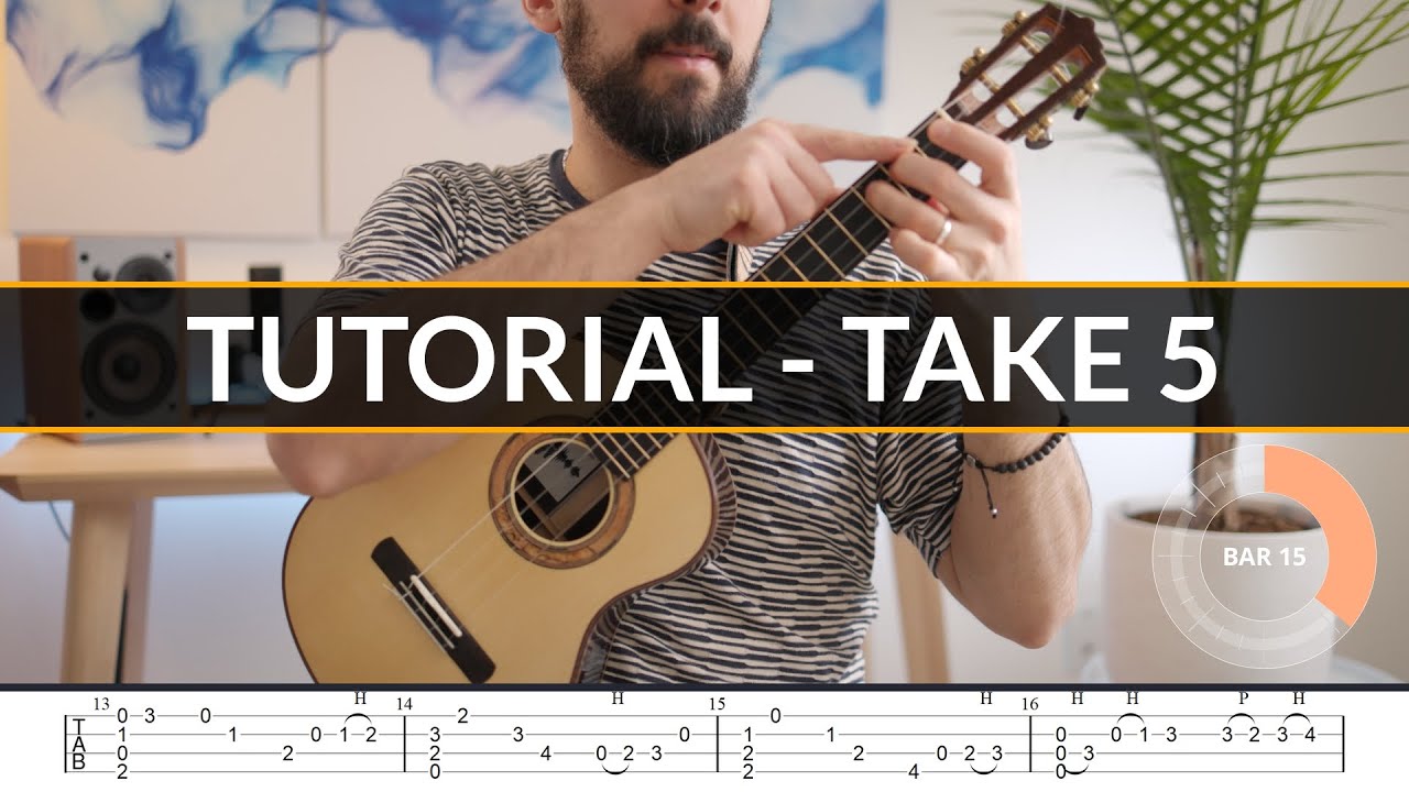 TUTORIAL || Take 5 - Paul Desmond | Ukulele