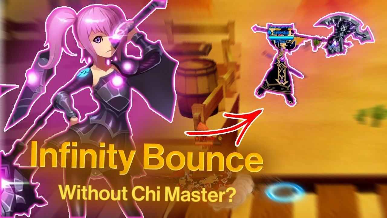 Aku nyoba kombo INFINITY BOUNCE setelah NERF Chi Master di Lost Saga
