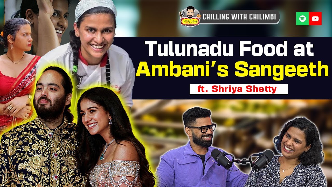 Shriya Shetty Showcased Tulunadu Cuisine at Ambani’s Pre Wedding😍