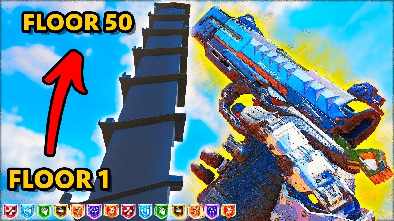 Эта карта для режима «Зомби» имеет высоту 50 этажей! (Black Ops 3)