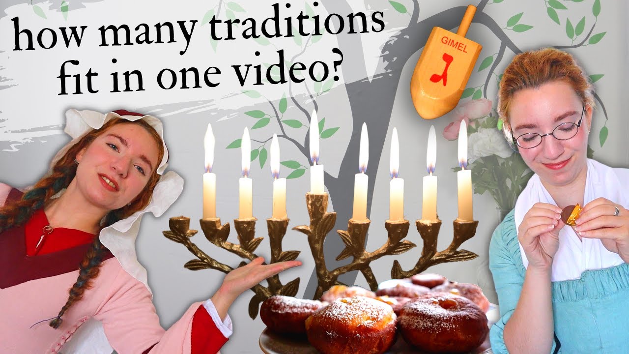 1000 Years of Hanukkah in Jewish historical costume! Celebrating the history of Hanukkah traditions