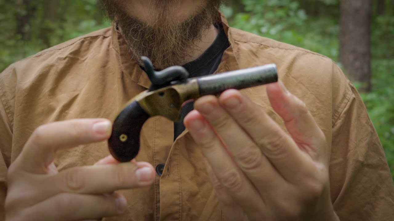 Derringer | Pistolet podróżny | Kaliber .41 | XIX w. | Broń ostatniej szansy | Bez pozwolenia