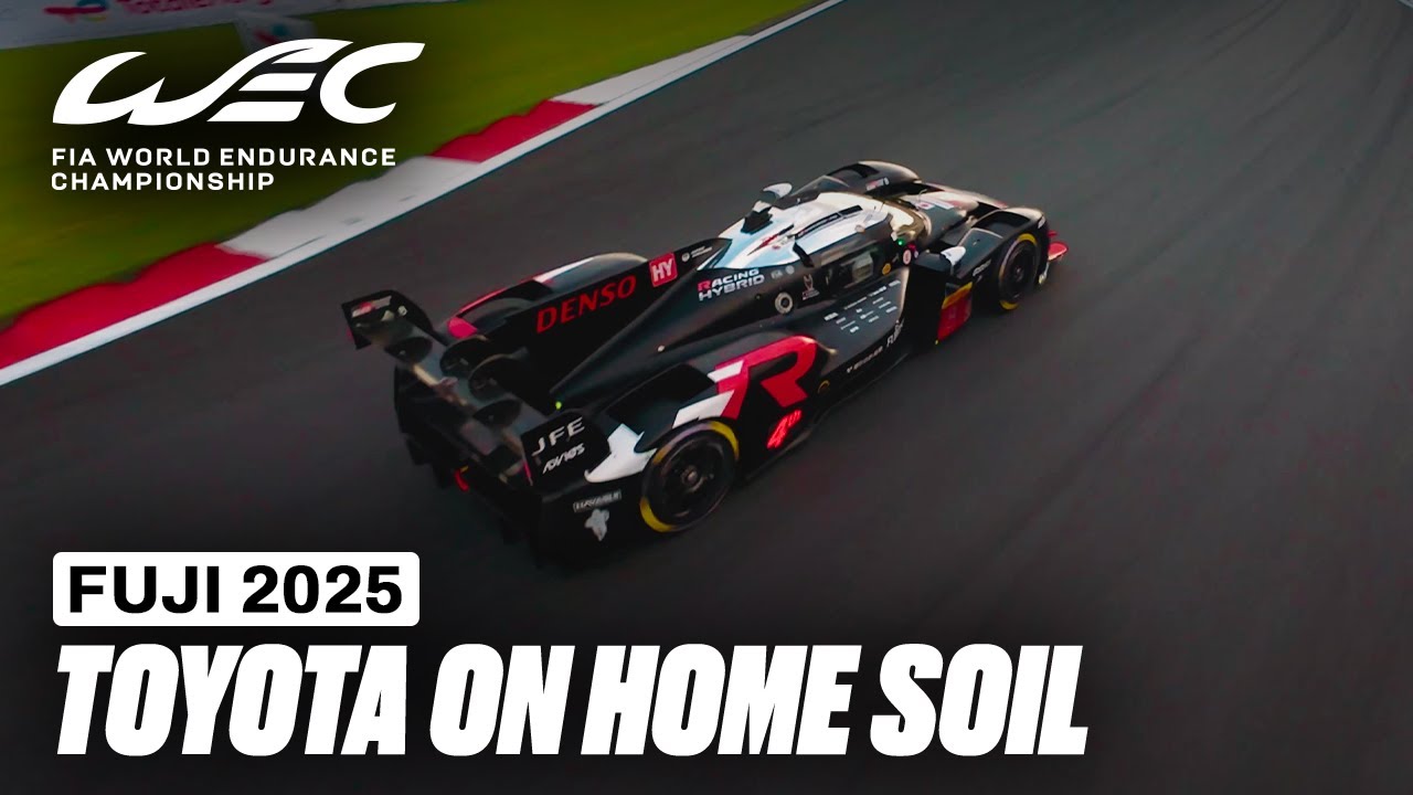 Toyota Gazoo Racing Racing at Home - RAW 4K Action 🇯🇵 | 6 Hours of Fuji 2025 | FIA WEC