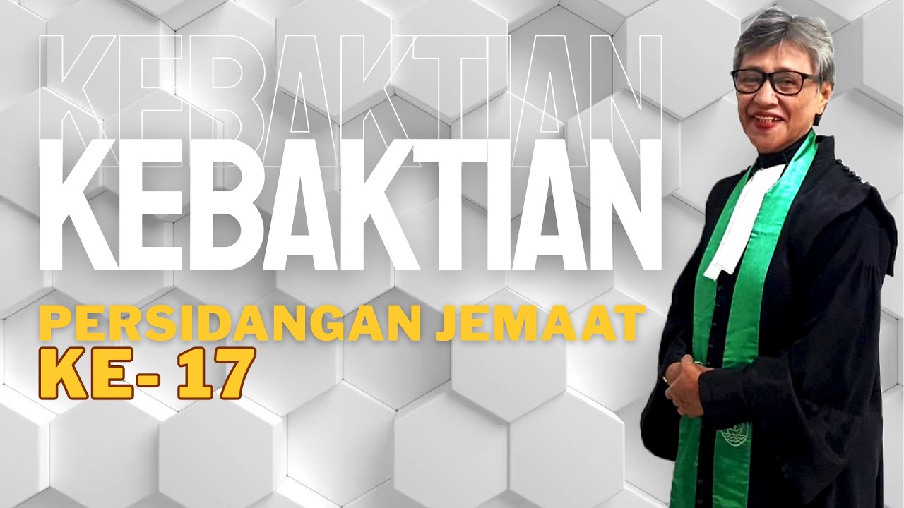 Kebaktian Pembukaan Persidangan Ke-17 | Pdt. Ny. J. Timisella/Toisuta, S.Si | 08-02-2026