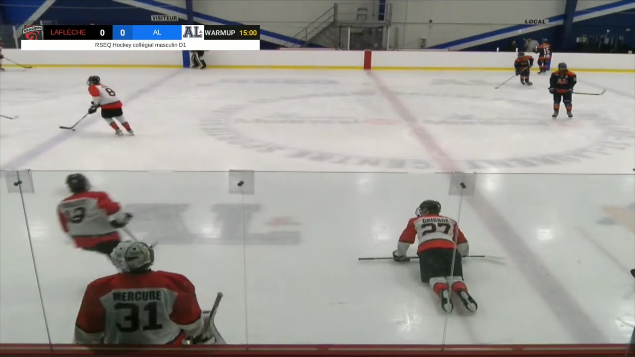 RSEQ Hockey masculin 🏒  Lafleche @ Andre-Laurendeau [2026-01-17]
