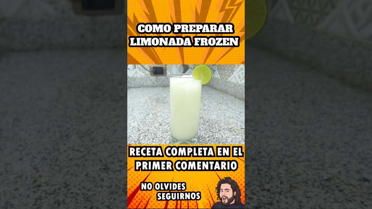 Como preparar Limonada Frozen