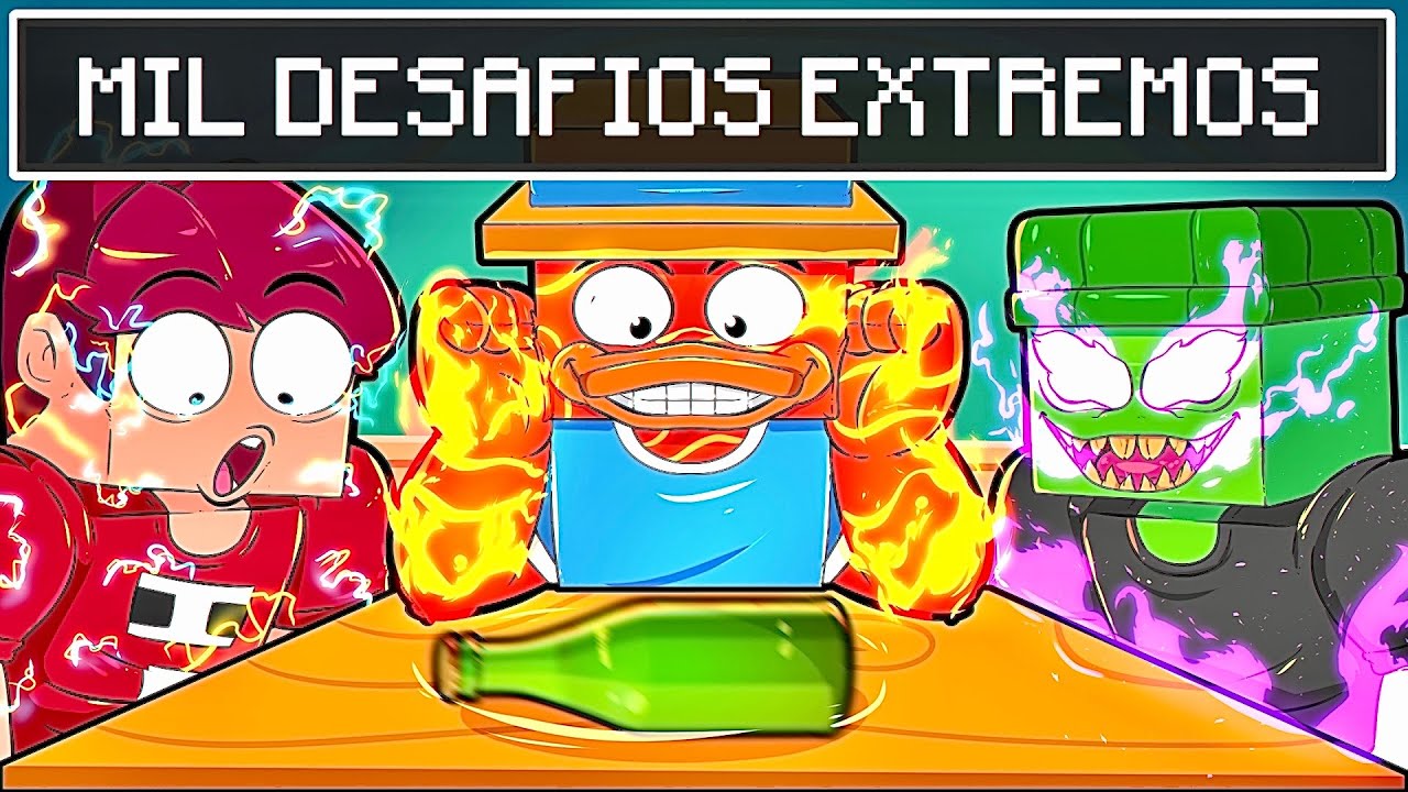 1 MILHÃO DE DESAFIOS EXTREMOS EM 24 HORAS! - O FILME